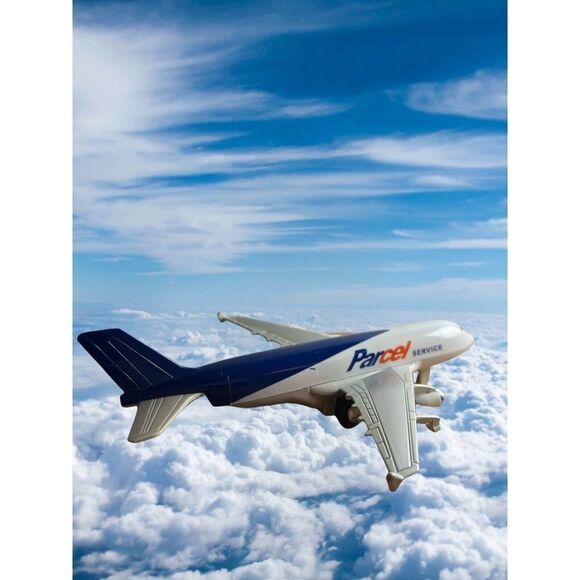 Toysmith Parcel Service Plane Model 04/12 8” - Picture 1 of 9